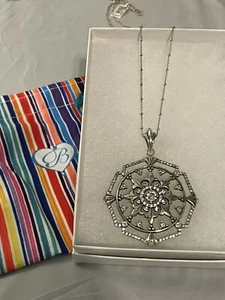 Brighton New Majesty wandelbare Länge Kristall Halskette 118 $. Tolles Geschenk. - Bild 1 von 7