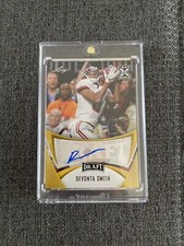 2021 Leaf Draft - ROOKIE Autographs Gold #BA-DS2 Devonta Smith (AU, RC) EAGLES