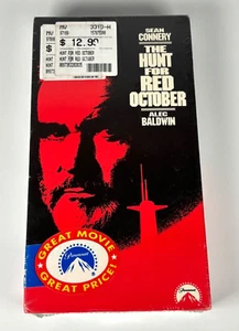 NOS - THE HUNT FOR RED OCTOBER Sealed VHS Movie - Foto 1 di 3