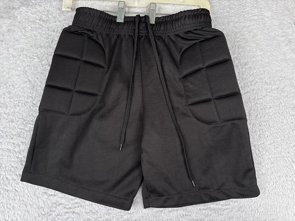 Epic Soccer Shorts Adult Small black Padded Goal Keeper Goalie Polyester - Image 1 of 4