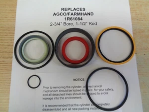 Replaces 1R61084 Seal Kit for Farmhand/Agco Cyl. 2-3/4" Bore x 1-1/2" Rod - Picture 1 of 4
