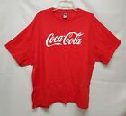 Gildan Heavy Cotton Red Short Sleeve Coca-Cola Tee Shirt Men's 2XL