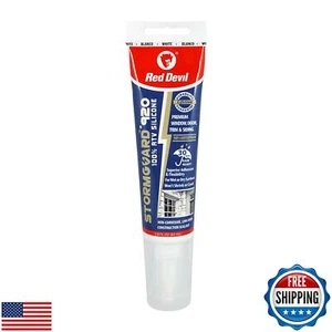 Red Devil 0785 StormGuard 920 100% RTV Silicone Sealant, A Water-Resistant Ad - Picture 1 of 5