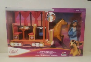 Spirit Untamed Lucky's Train Home Spielset mit Glückspuppe brandneu Kinderspielzeug Geschenk - Bild 1 von 2
