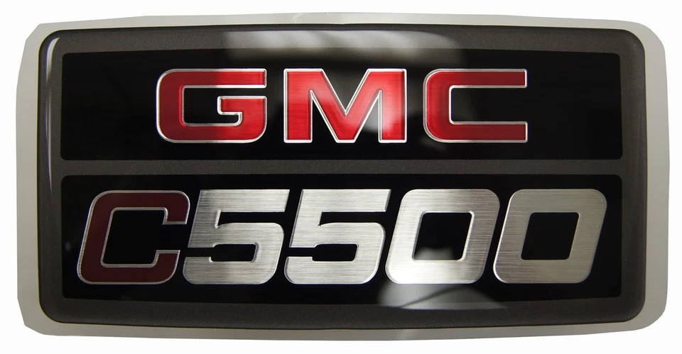 GMC Topkick C5500 2003-2009 emblema insignia placa de identificación calcomanía nuevo OEM 15012900 Foto 1 de 3