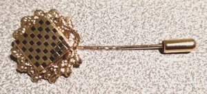 ! Schach - Nadel - Anstecker - König - Jubilar - Ehrung - 50 Jahr  Gold Farben ! - Bild 1 von 2