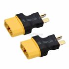 2PCS T-plug male &amp; XT90 female Conversion Adapter for RC Car Truck Boat Drone
