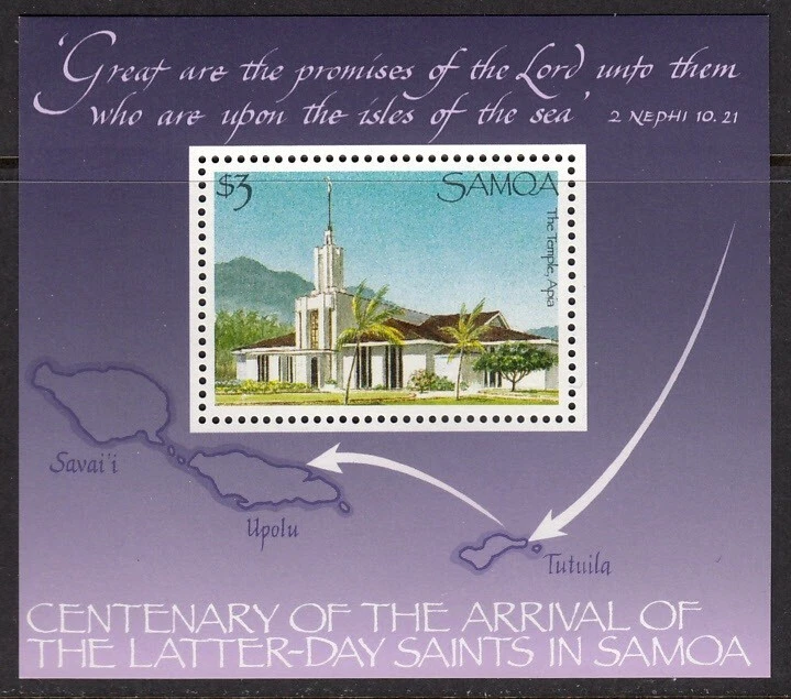 SAMOA 1988 ARQUITECTURA SANTOS EN SAMOA Foto 1 de 1