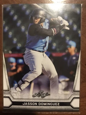 2021 LEAF Multi-Sport JASSON DOMINGUEZ RC #5 New York Yankees Prospect - Image 1 of 2