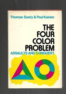 The four color problem assaults and conquest T Saaty & P Kainen REF E29 - Picture 1 of 12