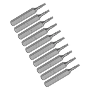 10pcs 5/32" Hex Shank T6 Torx Screwdriver Bit Set S2 Screw Driver Kit Tools - Picture 1 of 5