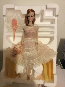 Mattel 1991 Plantation Belle 1964 Porcelian Barbie NRB for Adult Collector