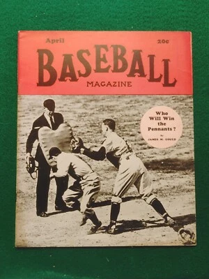 Artigos de revista de beisebol e publicidade de abril de 1939 artigo Lou Gehrig - Imagem 1 de 4