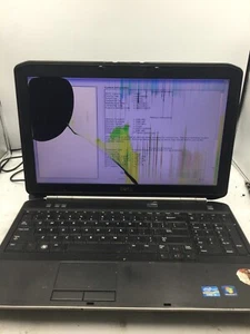 DELL LATITUDE E5520 - BOOTS TO BIOS - INTEL I5 2520 - NO RAM - BAD LCD - READ-BB - Picture 1 of 7