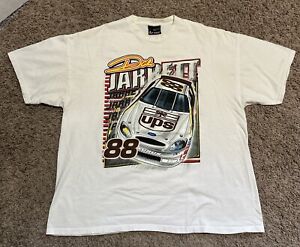 Vintage Dale Jarrett Shirt Mens XL White NASCAR Chase Authentic’s