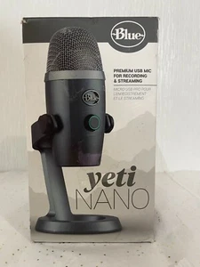 Blue Yeti Nano Premium USB Microphone for PC Mac Gaming Recording Streaming - Picture 1 of 5