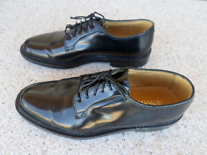 Florsheim "Imperial" Black Patent Leather, Plain Toe Dress Oxfords. Men's 10.5 D