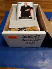 2006-07 Parkhurst Hockey Set; Cards #1-160 & No SP's