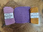 Pack Of 2 100% Cotton Handmade Wash/Face Cloths