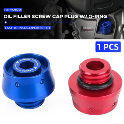 CNC Oil Filler Plug Cap For YAMAHA FJ09 FZ09 MT09/SP Tracer 900 XSR900 Niken 850 - Image 1 of 4