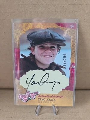 2024 Cryptozoic a Christmas Story Yano Anaya (Grover Dill) Auto /299 - Image 1 of 2