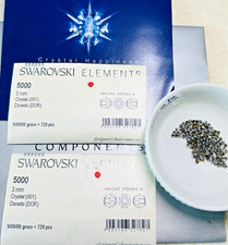 Swarovski 5000 3mm Crystal Vitrail medium 720pcs Round Beads Seal Pack Austria