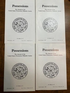 The Journal of the United States Possessions Philatelic Society 1985 No. 27-30 - Picture 1 of 20