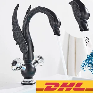 Waschtischarmatur Luxus Waschtischarmatur Doppelgriff Schwan Waschtischarmatur - Bild 1 von 10