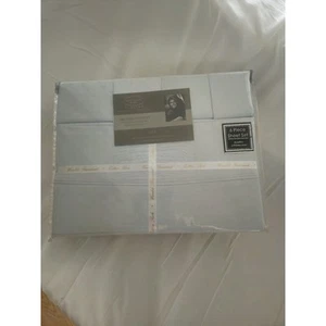 Kathy Ireland 1200 Thread Count - 6 Piece Sheet Set - Sky- Full - Picture 1 of 9
