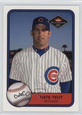 2001 Fleer Platinum Nate Teut #586 Rookie RC - Image 1 of 2