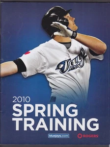 Blue Jays 2010 Spring Training 2010 Program UNSCORED - Picture 1 of 1