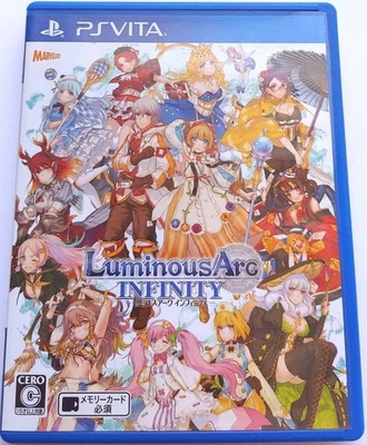 USED PS VITA PSV Luminous Arc Infinity With box free shipping JAPAN - Image 1 of 3