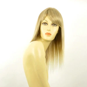Perruque femme mi-longue blond méché blond très clair RAPHAELLA 15t613 - Picture 1 of 8
