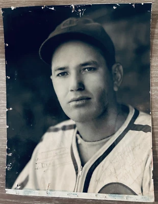 1930's Dizzy Dean HOF Pitcher PSA/DNA Type 1 photo by George Burke - Image 1 of 3