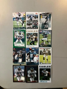 Todd Pinkston  (20 ) Card Lot Philadelphia Eagles Assorted Cards - Bild 1 von 2