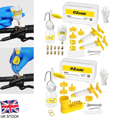 For SHIMANO MAGURA TEKTRO Bicycles Repair Hydraulic Disc Brake Oil Bleed Kits UK - Image 1 of 4