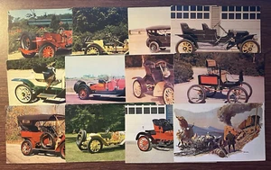 12 Long Island Auto Museum Postcards ~ Poll Museum ~ Antique Vintage Auto Car - Picture 1 of 13