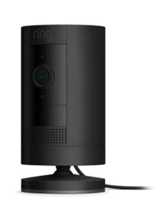 Ring Stick Up Plug In Cam Indoor/Outdoor 1080p WiFi Security Camera Black - Picture 1 of 1