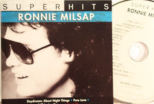 RONNIE MILSAP "SUPER HITS" (CD 1996 Sony) Contem Country VG Con'd Ships Free