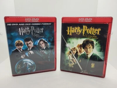 Harry Potter and the Chamber of Secrets & Order Of The Phoenix HD-DVD Lot of 2 - Image 1 of 4