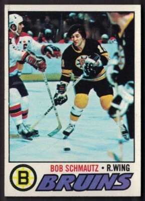 1977-78 Topps #59 Bob Schmautz Boston Bruins NM - Image 1 of 2