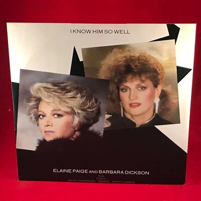 ELAINE PAIGE & BARBARA DICKSON I Know Him So Well 1984 UK 12" vinyl single CHESS - Image 1 of 3
