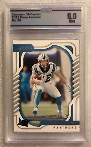 Christian McCaffrey 2022 Panini Absolute No. 29 Graded 9.0 Mint - Picture 1 of 4