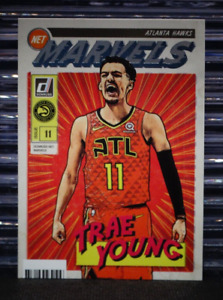 Trae Young 2019-20 Donruss Net Marvels 16 Chase Insert Card (Surface Impression)