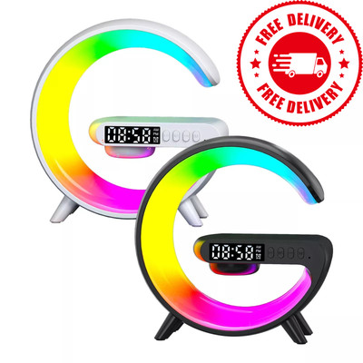 Night Light Bluetooth Speaker LED Wireless Ch...