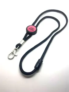 Personalised Safety Lanyard - ID card holder - Neck Strap - Pink - Picture 1 of 4