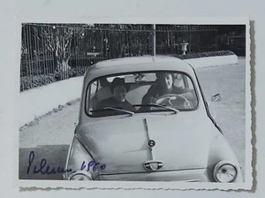 09501 Oldtimer Foto 200 - Fiat 600 - Palermo 1960 - Bild 1 von 2