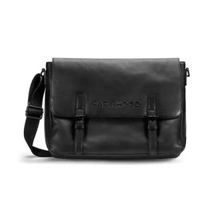 Farmhood Memphis Messenger 1F Businesstasche Umhängetasche Tasche Black schwarz - Afbeelding 1 van 3