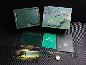Rolex Genuine Watch Box Set Vintage Submariner & Sea Dweller Set Near Perfect - Picture 1 of 8