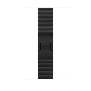 Oryginalny pasek ze stali nierdzewnej Apple 42MM Space Black - Zdjęcie 1 z 3